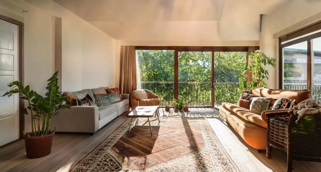 سجادة من جلد البقر